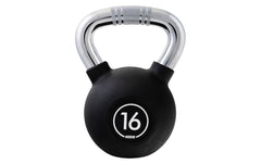KOOR | Kettlebell 16 kg | Schwarz
