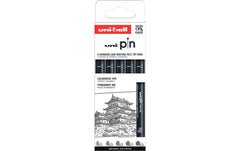 Uni PIN Fineliner Set Classic Himeji