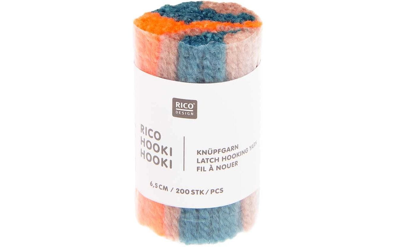 Rico Hooki Hooki Knüpfgarn, türkis