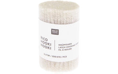 Rico Hooki Hooki Knüpfgarn, offwhite