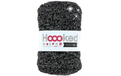 Hoooked RibbonXL, Lurex, Black Sparkle