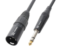 PD Connex | CX44-12 | Audiokabel , XLRm - 6.3 Klinke, 12m