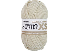 myBoshi | Wolle Chenille Samt XS | Macadamia, 50 g, 90 m, 100 % PES