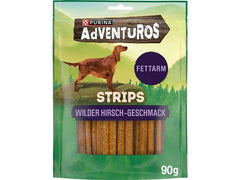 Purina AdVENTuROS | Adventuros Strips Hirsch 90g