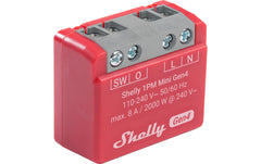 Shelly, WLAN-Schaltaktor 1PM Mini Gen4 WiFi