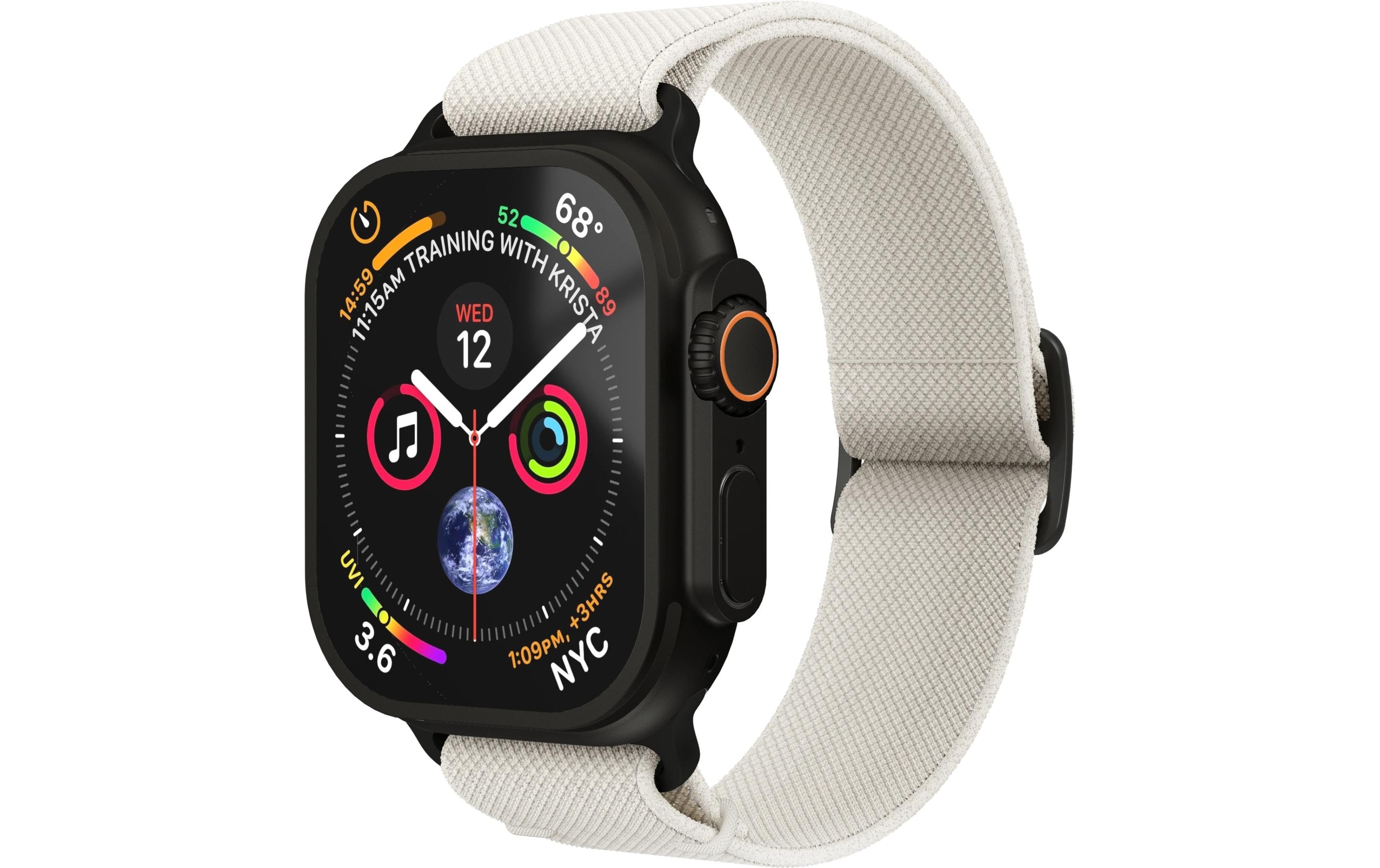 VONMÄHLEN Armband Classic Nylon Loop Apple