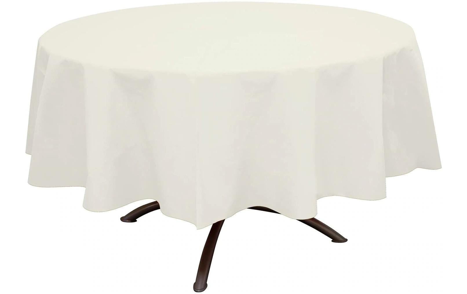 PRO nappe Tischtuch Weiss, D: 240 cm, rund