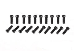 RC4WD | Scale Hex Head Bolts M1.6x4mm Black