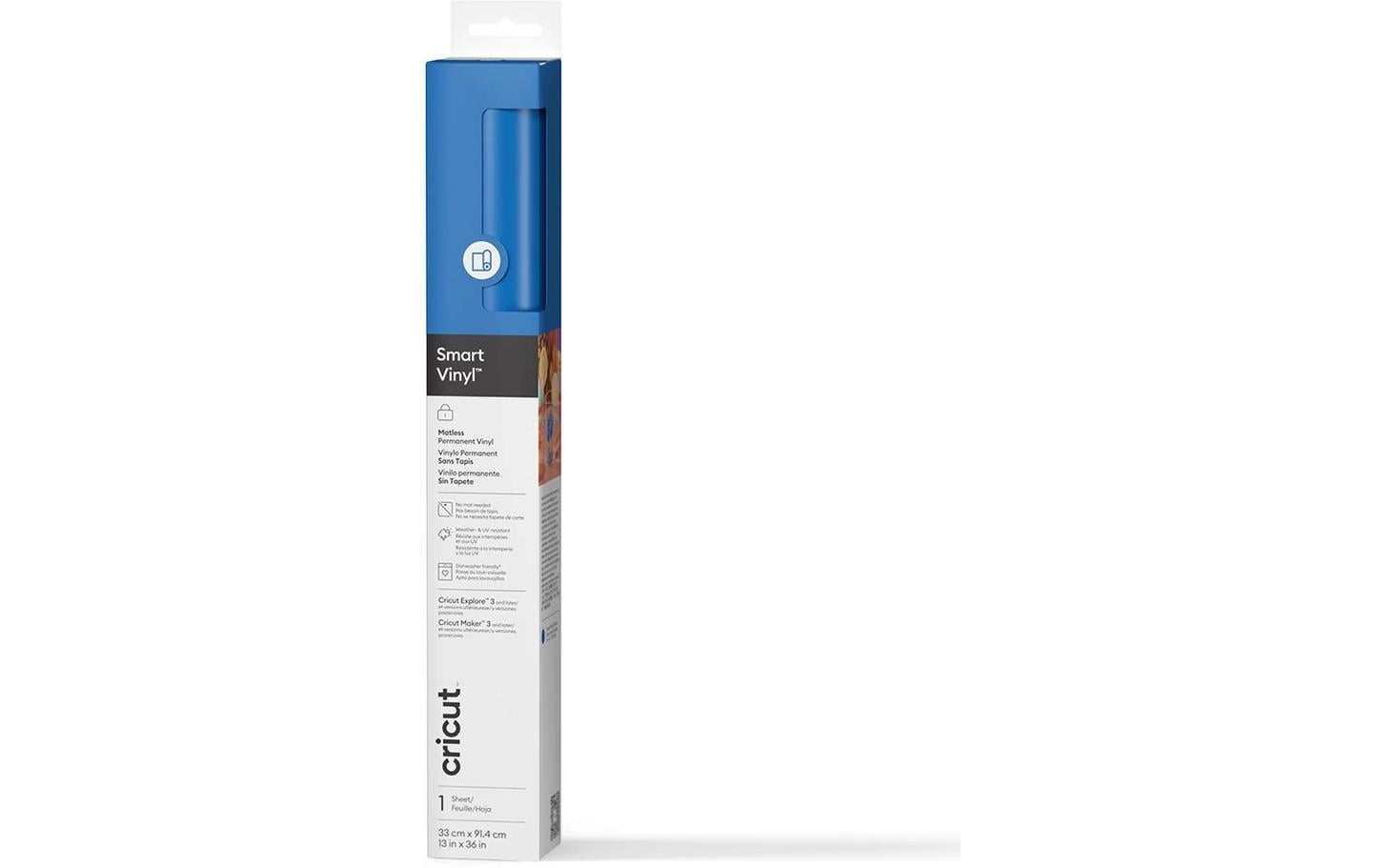 Cricut Vinylfolie Smart Permanent Blau