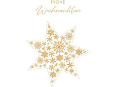 ABC | Weihnachtskarten-Set | Format A6, 105 x 148 mm, 5 Stück