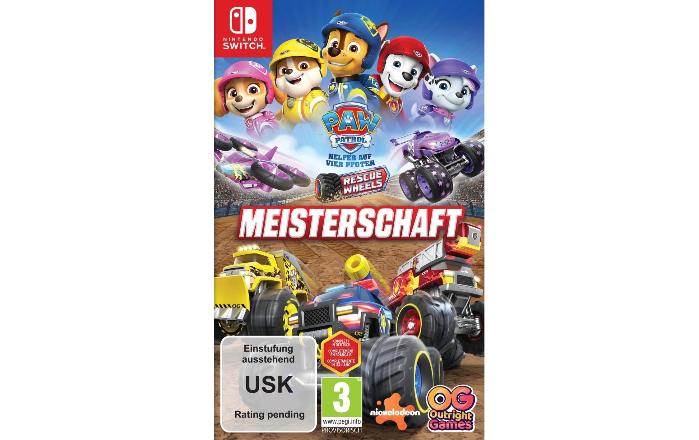 PAW Patrol Rescue Wheel: Meisterschaft, nsw