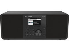 Telestar | WLAN-Digitalradio TOP 250 | Schwarz, Internet, BT 5.3, USB-Rec, App