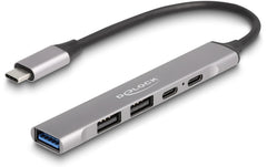 Delock USB-C Hub, Slim, 4 Port