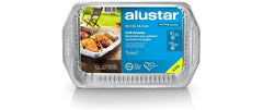 Alustar | Grillschale mit Griff 5 Stück | 31 x 21 cm