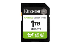 Kingston | Canvas Select Plus SDXC Card 1TB Gen3 | UHS-I U3 V30,lesen 150MB/s,schreiben 85MB/s
