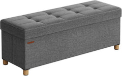 Songmics Sitztruhe Ottomane, 110x38x40 cm