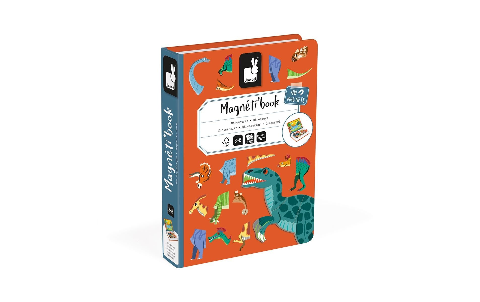 Magnetbuch Dinosaurier