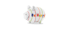 G. Wurm | Sparschwein Be Happy | 12.5x9x9cm