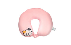 Plüsch-Reisekissen Katze 2 in 1