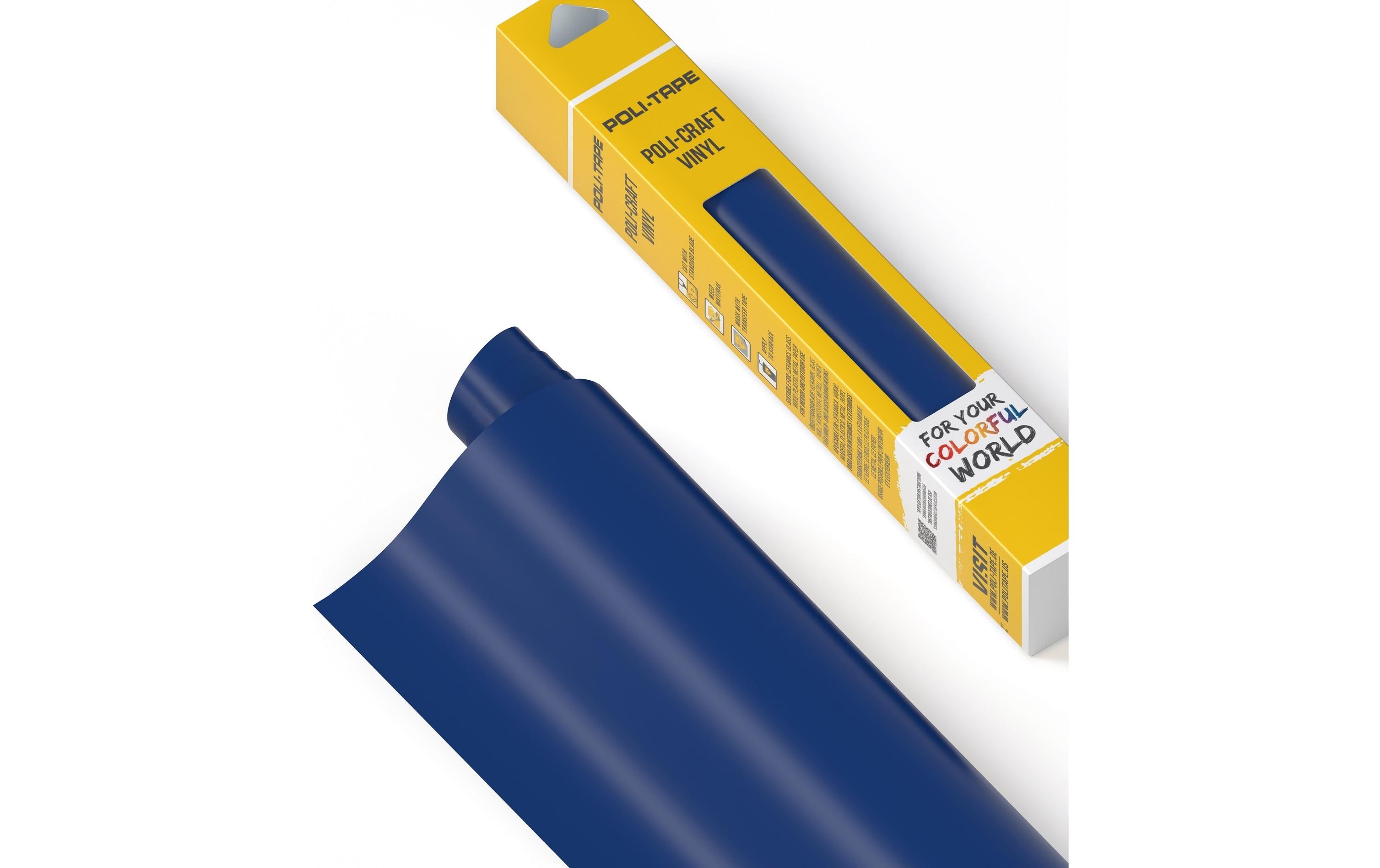 Poli-Tape, Vinylfolie Permanent 30.5 x 183