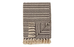 House Nordic | Adana Plaid | 130 x 180 cm, Braun