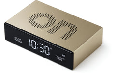 Lexon | Digitalwecker Flip Premium | LCD, inkl. USB-C Ladekabel, Gold