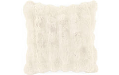 Tiseco | Kissen Bubble Rabbit Stripe 45x45 cm | gefüllt, elfenbein