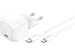 Belkin | BoostCharge Ladegerät pd/pps | 30W, USB-C/Lightning, Weiss