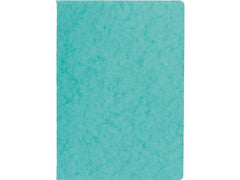 novooo. | NOVOOO Pressspanheft grün A4 | 729792 4mm kariert, 80g,Rand 48 Blatt