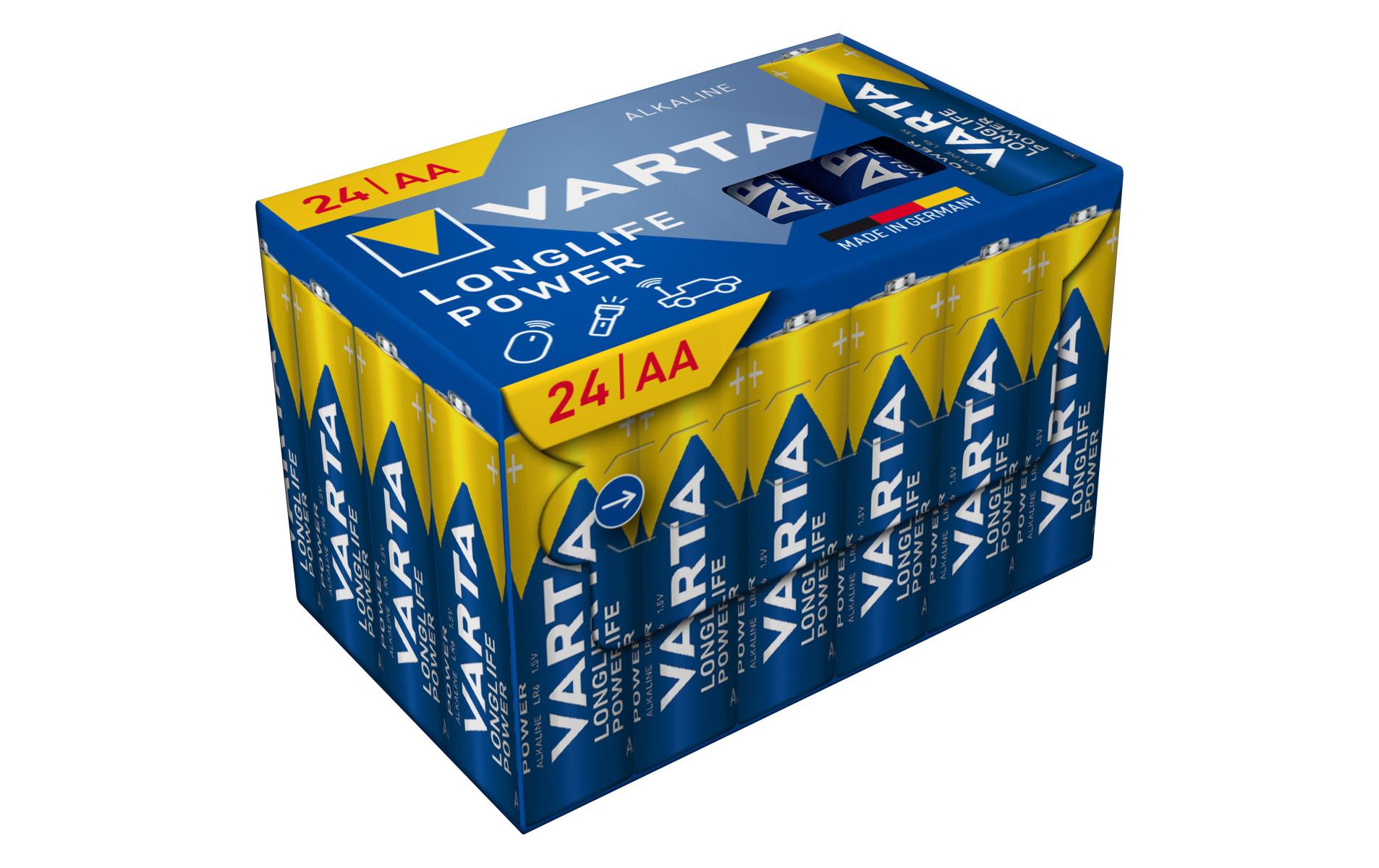 VARTA Longlife Power AA, 1.5V, 24Stk