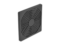 Delock | Lüftergitter 120x120mm, schwarz | mit Staubfilter, Bedestigung über Schrauben