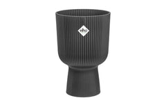 Elho | Vibes Fold Coupe 30 - Schwarz - L 30 | 16 l