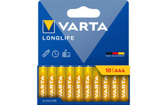 VARTA Longlife AAA, 1.5V, 1.5V, 10Stk
