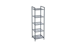 Songmics Regal aus Stahl, Schwarz