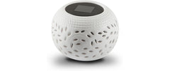 Balthasar Bowl Solar LED, Outdoor, Weiss