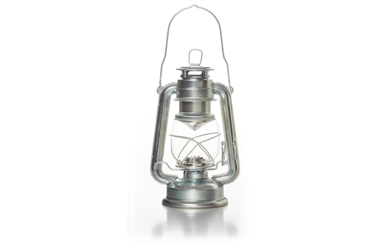 Balthasar Sturmlaterne LED, Silber