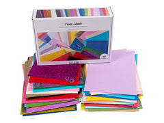 Creativ Company | Moosgummi A4 | 40 Blatt, assortiert