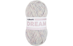 myBoshi | Wolle Dream hellrosa meliert | 50 g, 95 m, 76% CO, 22% WP, 2% WO