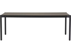 Schou | Gartentisch BO - 205x100cm | Schwarz