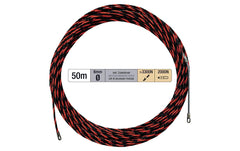 Einzugsband 6mm, 50m,PET