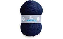 DMC Wolle Knitty 6 dunkelblau