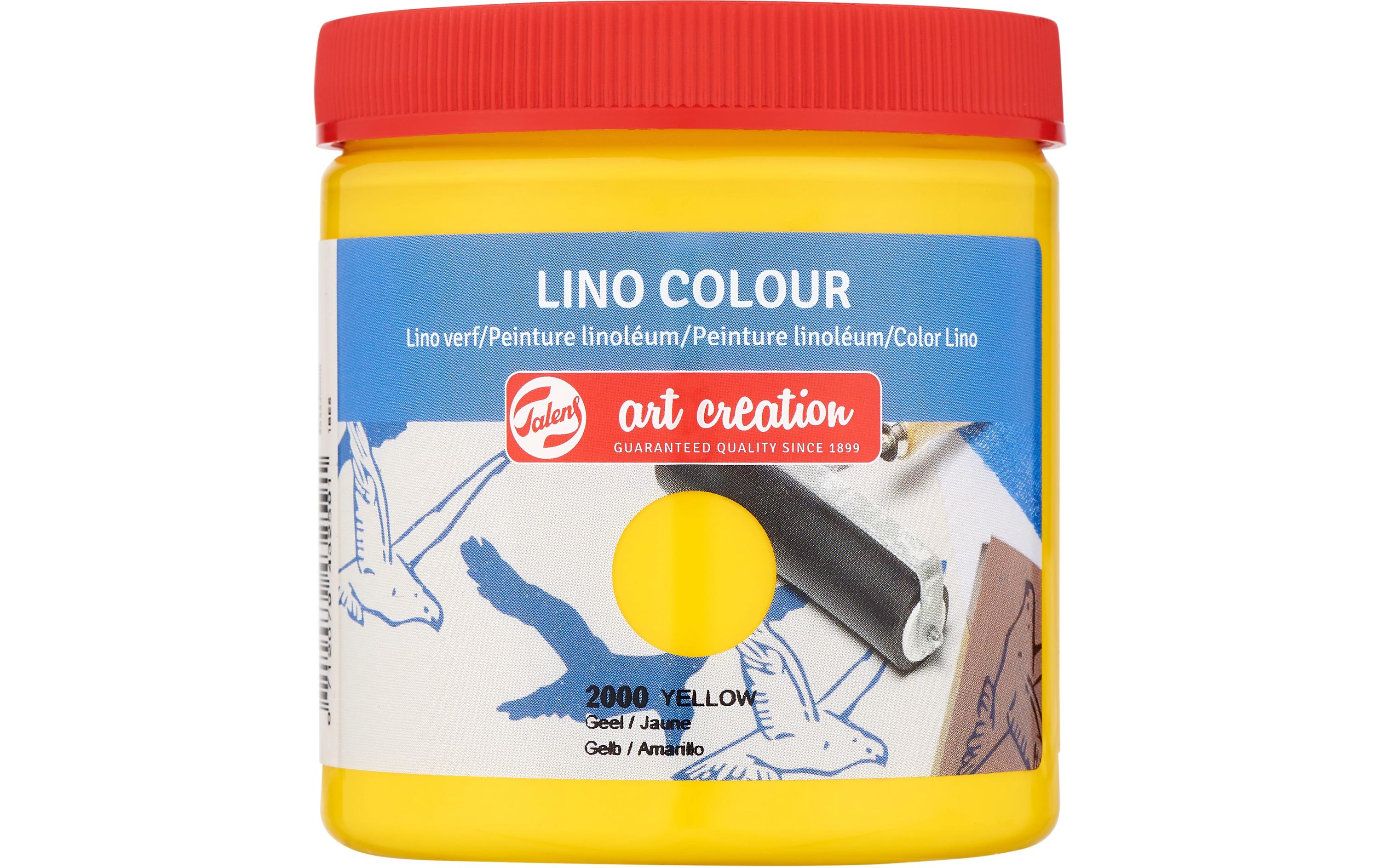 Talens Linoldruckfarbe Gelb