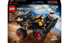 Monster Jam Grave Digger Feuer und Eis