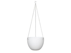 scheurich | Übertopf Hängeampel | Alaska Weiss, 18 cm