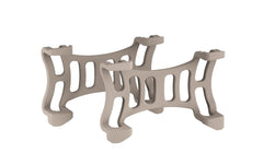 Tractive Dog 6 Klammern braun