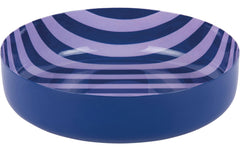 present time | Bowl Animado Medium | Cobalt blue w. soft purple