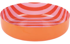 present time | Bowl Animado Medium | Bright orange w. soft pink