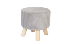 relaxdays Hocker Cord Rund
