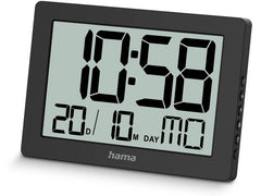 Hama | Digitale Wanduhr Ko Tao, Schwarz | -