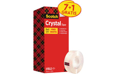 Scotch | Klebeband Crystal | 19 mm x 33 m, Transparent